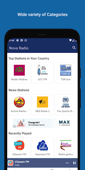 FM & AM Radio official app preview